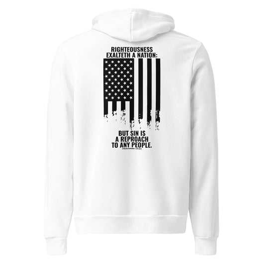 Righteousness Exalteth A Nation Hoodie